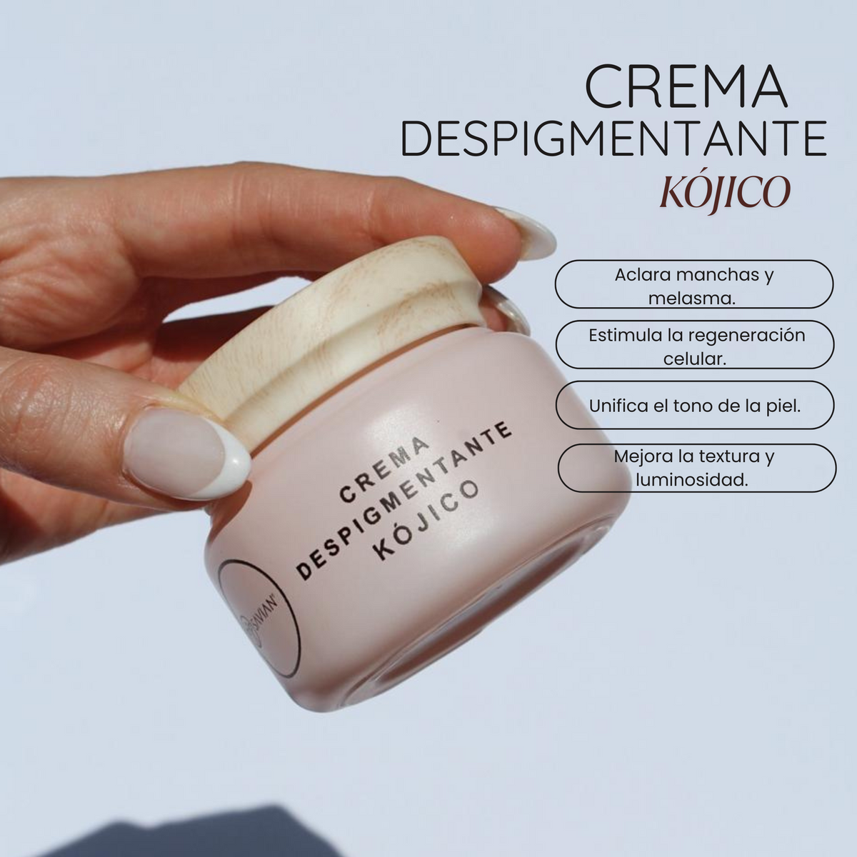 Crema Facial Despigmentante Kójico