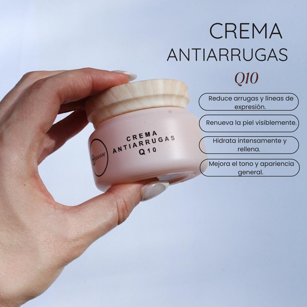 Crema Facial Antiarrugas Q10