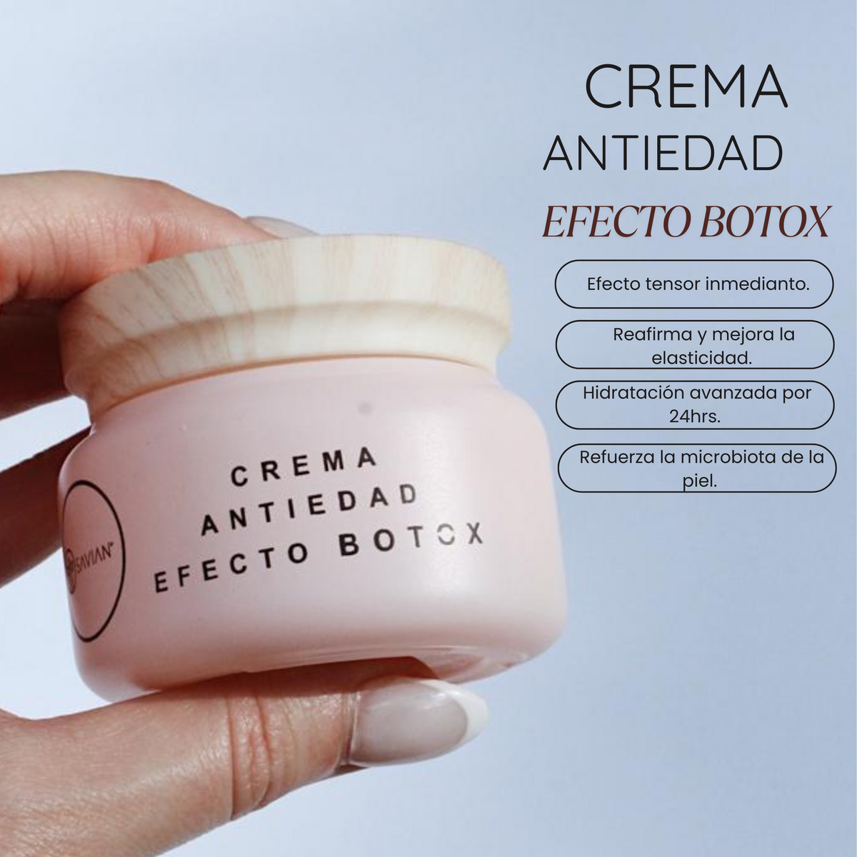 Crema Facial Antiedad EFECTO BOTOX